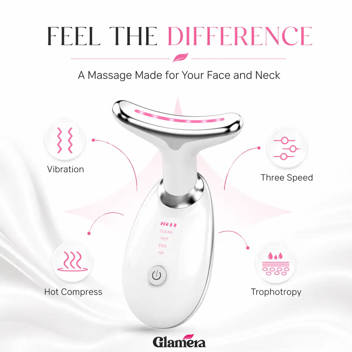 Glamera LED Face & Neck Lifting  Device