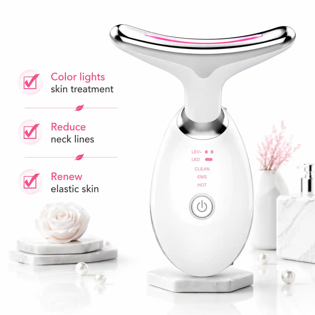 Self-Care Beauty Bundle – Face Massager + Foot Callus Remover